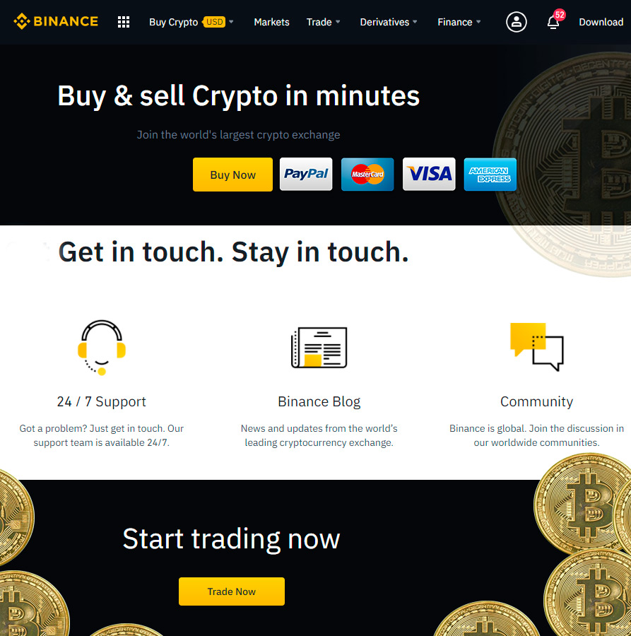 Best trading  site for binance coin